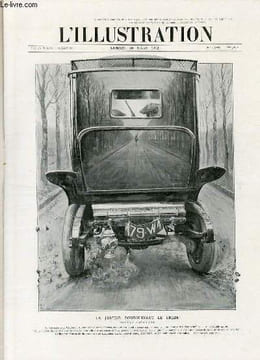 L'ILLUSTRATION JOURNAL UNIVERSEL N° 3605 - Gravures: la justice poursuivant le crime (panneau allégorique) - la premiere réalisation des nouvelles ...
