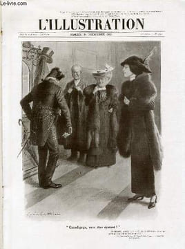 "L'ILLUSTRATION JOURNAL UNIVERSEL N° 3642 - Gravures: ""Grand-papa, vous êtes épatant !"" par L.Sabattier - ""Kismet"" / Articles: les mille et une ...
