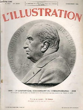 L'ILLUSTRATION JOURNAL UNIVERSEL N° 4836 - 1895-Le quatrième anniversaire du cinématographe-1935 - Lyautey l'africain entre dans sa dernière demeure.. ...