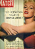 PARIS MATCH N&deg; 226- Marilyn Monroe en couverture - le cinema va-t-il disparaitre? un grand r&eacute;cit de Raymond Cartier et les photos de nos envoy&eacute;s ...