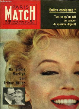 PARIS MATCH N° 516 - A la ferme un rescapé surgit : le Président turc, Le coup Makarios Chypre ile libre, Mamie veut rendre a Ike sa jolie fiancée de ...
