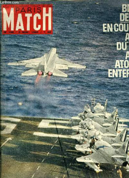 PARIS MATCH N° 708 - La guerre de l'Himalaya, Ce n'est pas un jeu de patience, La mort aux carrefours de Paris par Jack Chargelègue, Raymond Cartier ...