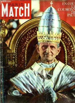 PARIS MATCH N° 744 - 101 ans de différence et 250 kilos, Pas de droit de grève pour les paysans du Vaucluse, ruiné par les abricots de l'abondance, ...