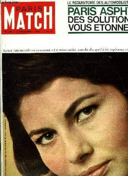 PARIS MATCH N° 760 - Les morts du barrage avaient-ils raison ?, Comprenez vous maintenant pourquoi Kopa s'est révolté ?, De Gaulle : Mr Kennedy, je ...