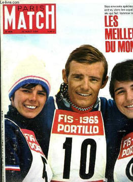 PARIS MATCH N° 906 - Au moment ou les gendarmes le découvrent, le mort vivant dans son taillis, Les deux visages d'Ann 16 ans, Les meilleures du ...