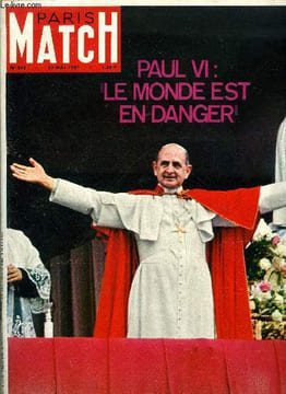 PARIS MATCH N° 946 - Le match de la vie, Johnson a Luci : ton daddy sera peut être l'homme de la troisième guerre mondiale, Le monde est en danger par ...