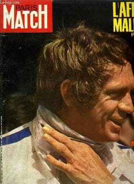 PARIS MATCH N° 1104 - L'affaire Malliart par Pierre Joffroy, Baudouin et Fabiola invités d'honneur au Congo, Charles d'Angleterre : un trone sur ...