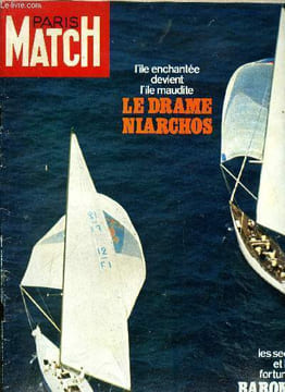 PARIS MATCH N° 1113 - La chasse est menacée de mort par Georges Menant, L'ile enchantée devient l'ile maudite, un procureur pauvre traque Niarchos le ...