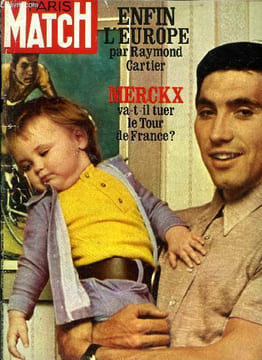 PARIS MATCH N° 1156 - Le docteur Boivin et la chirurgie esthétique par Jean Cau, L'Europe est née, Le général Abrams, Le démineur de Hong Kong, ...