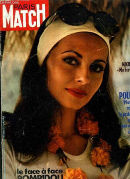PARIS MATCH N° 1179 - Strangl, le bourreau de Treblinka, Pompidou - Nixon par Georges Suffert, La retraite a 60 ans par Jacques Duquesne, Hussein, ...