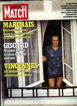 PARIS MATCH N° 1608 - Ali Mac Graw s'est refait un visage pour son nouvel amour, Madeleine Renaud n'a jamais eu une scène avec Jean Louis Barrault en ...