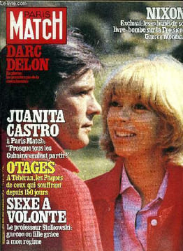 PARIS MATCH N° 1612 - Les champions de tennis : ils ont les plus jolies femmes, Aznavour : saisi, ruiné, en trois mois il reconquiert le monde par ...