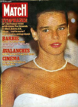 PARIS MATCH N° 1761 - Jacqueline Bisset : elle ne cache plus qu'elle est devenue l'étoile d'Alexandre Godounov, Le professeur Mathe ne connait de ...
