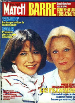PARIS MATCH N° 1808 - Julien Clerc : virginie a séduit mon coeur de rocker par Bernard Pivot, Bulle Ogier : depuis treize ans j'ai le bonheur d'être ...