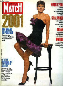 PARIS MATCH N° 2001 - Sagan : adieu paresse, L'infirmière de Jacques Brel se souvient, un extrait du livre de Catherine Adonis, Match 2000, le bal des ...