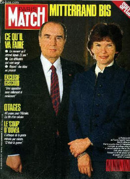 PARIS MATCH N° 2034 - Sous l'oeil de Karsh par Jean Dominique Bauby, Israel, l'heure du choix décisif, un extrait du livre de Jean Jacques Servan ...