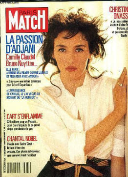 PARIS MATCH N° 2064 - Dans l'enfer de Tinguely, interview d'Elizabeth Couturier, Humour : Sempe l'enivrant culte du vin de Bordeaux par Jean Dominique ...