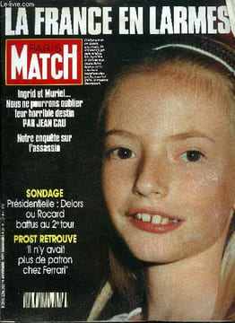 PARIS MATCH N° 2216 - Pierre Combescot : au fond, je suis un gigolo, Jérome Savary Diane Tell : Marilyn Montreuil a scellé leur amour, La Toya Jackson ...