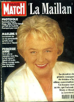 PARIS MATCH N° 2244 - Robert Altman : aujourd'hui les films français servent de pilote pour le cinéma américain par Dany Jucaud, Tom Cruise : j'aime ...