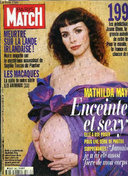 PARIS MATCH N° 2485 - Mathilda May : jamais je n'ai été aussi fière de mon corps, Laurent Bourgnon-Isabelle Patissier : nous nous aimons a la folie ...