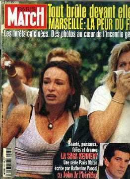 PARIS MATCH N° 2515 - Andrée Putman, la grande dame du design, Marseille au dessous du volcan, 56 heures de feu et de mistral ont dévasté 3500 ...