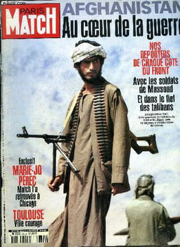 PARIS MATCH N° 2733 - Afghanistan : prêts pour la lutte finale, Oussama Ben Laden par Caroline Mangez, Forces spéciales par Jean Pierre Biot, ...