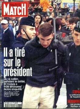 PARIS MATCH N° 2774 - L'homme qui voulait tuer le président par Jean François Chaigneau, Luc Besson, l'empire contre attaque par Jérome Béglé, L'ombre ...
