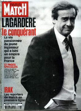 PARIS MATCH N° 2809 - François Nourissier, Les Robinson de l'Oyapock, Irak : en première ligne, Corinne Mentzelopoulos : la reine Margaux, La mode a ...