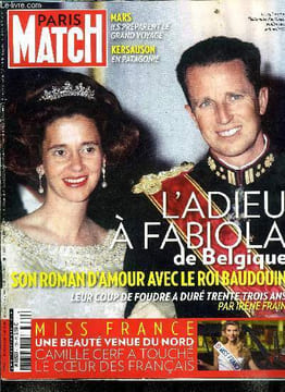 PARIS MATCH N° 3421 - Adjani a la recherche du temps perdu, La principauté se met au show, Martin Fontaine : king clone, Brian May, démons et ...