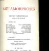 Métamorphoses - N° VII - VIII. Collectif
