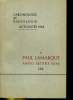 Carcinologie et radiologie actualité 1964 à Paul Lamarque. Collectif