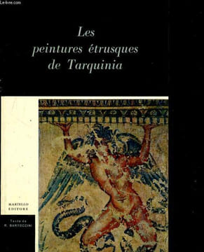 Les peintures étrusques de Tarquinia. BARTOCCINI Renato
