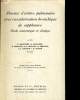 Absence d'artère pulmonaire avec vascularisation bronchique de suppléance. Collectif