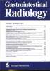 Gastrointestinal radiology volume 1 number 3. Collectif