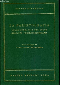 La parietografia dello stomaco e del colon mediante pneumosstratigrafia. BACCHUIUSA Felioe