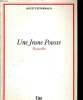 Une jeune pousse. FITZEGERALD Scott