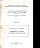 Actes du 95 ème congrès national des sociétés savantes. (Reims 1970) Section d'histoir moderne et contemporaine tome I. (Extrait) Contribution à ...