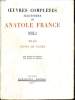 Thaïs. L'étui de nacre. FRANCE Anatole