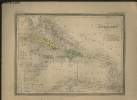 Carte des Antilles.. LA BRUGERE F. de / BARALLE Alphonse