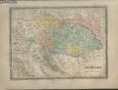 Carte de l'Autriche (Empire Austro-Hongrois).. LA BRUGERE F. de / BARALLE Alphonse