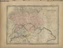 Carte de la Germanie Ancienne. LA BRUGERE F. de / BARALLE Alphonse