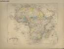 Carte de l'Afrique.. LA BRUGERE F. de / BARALLE Alphonse