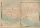Plan de Calcutta (Inde). LA BRUGERE F. de / BARALLE Alphonse