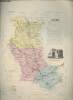 Carte de la Loire.. LA BRUGERE F.