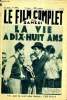 LE FILM COMPLET DU SAMEDI N° 1505. LA VIE A DIX-HUIT ANS. MAURICE AUBYN