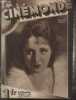 CINEMONDE - 1e ANNEE - N° 14 - 24 janvier 1929. Le metteur en scène a-t-il le droit de modifier l'intrigue d'un roman ou d'une pièce qu'il porte à ...