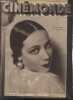 CINEMONDE - N° 58 - 28 novembre 1929. Jaque Catelain - L'appassionata de Léon Mathot et André Liabel - Henry Roussell - La mélodie du monde - etc.. ...