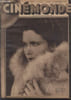CINEMONDE - 3e ANNEE - N&deg; 110 - 27 novembre 1930. Le film parlant il lui manque le rythme nous dit Madame Simone - Charlie Chaplin et Les Lumi&egrave;res sur ...