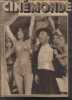 "CINEMONDE - 4e ANNEE - N° 128 - 2 avril 1931. Al Capone toure un film sur La vertu - René Hervil au travail - Solange Bussi tourne ""La vagabonde"" - ...