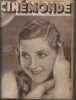 "CINEMONDE - 4e ANNEE - N&deg; 159 - 5 novembre 1931. Conrad Veidt dans La derni&egrave;re compagnie - Jules Berry fait ses d&eacute;buts au cin&eacute;ma - Louise Lagrange, ...